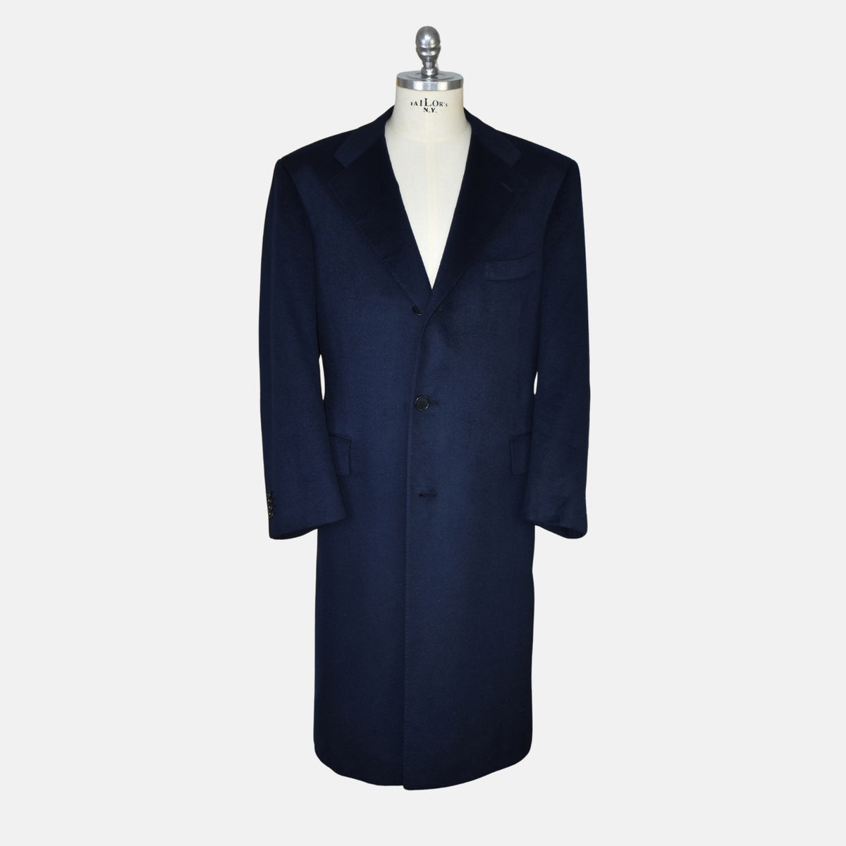 Navy Guanaco Coat (EU 52)