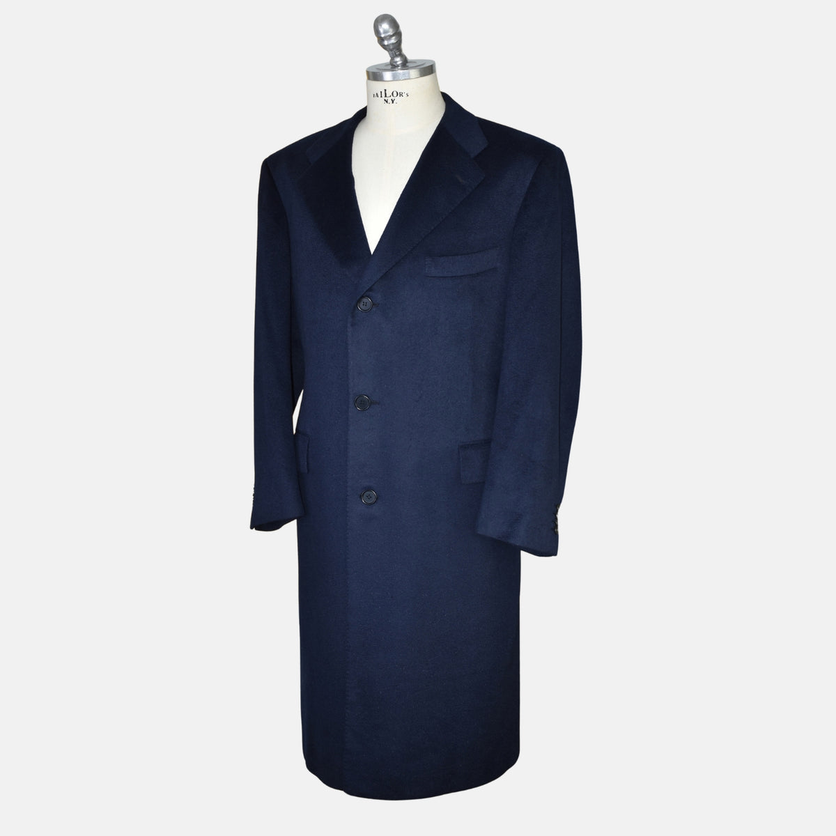 Navy Guanaco Coat (EU 52)