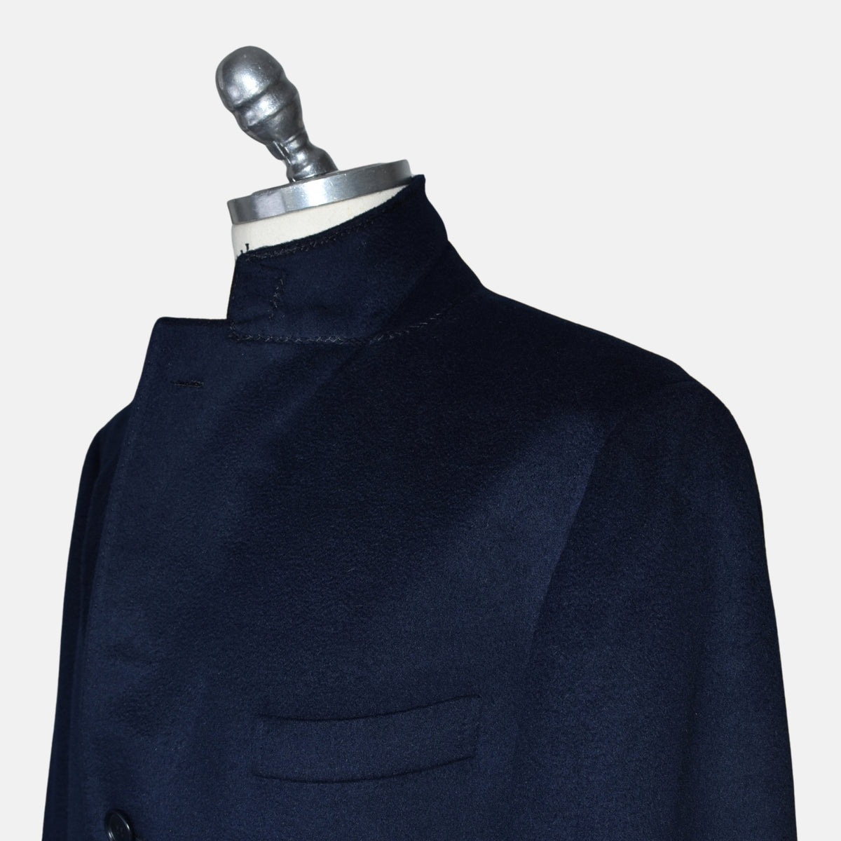 Navy Guanaco Coat (EU 52)