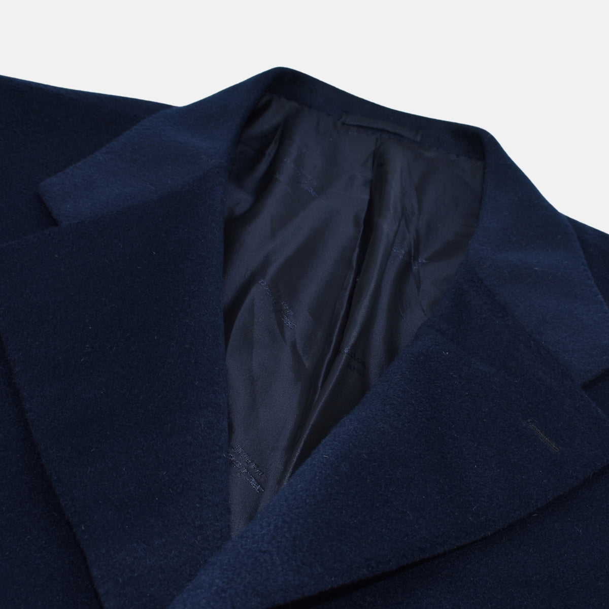 Navy Guanaco Coat (EU 52)