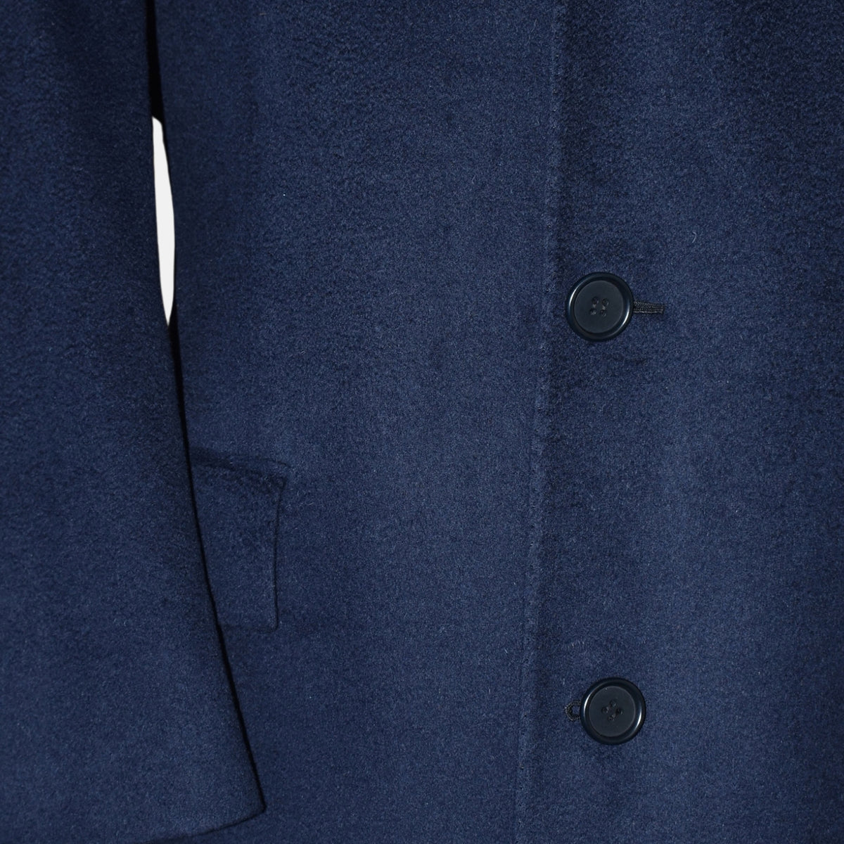 Navy Guanaco Coat (EU 52)