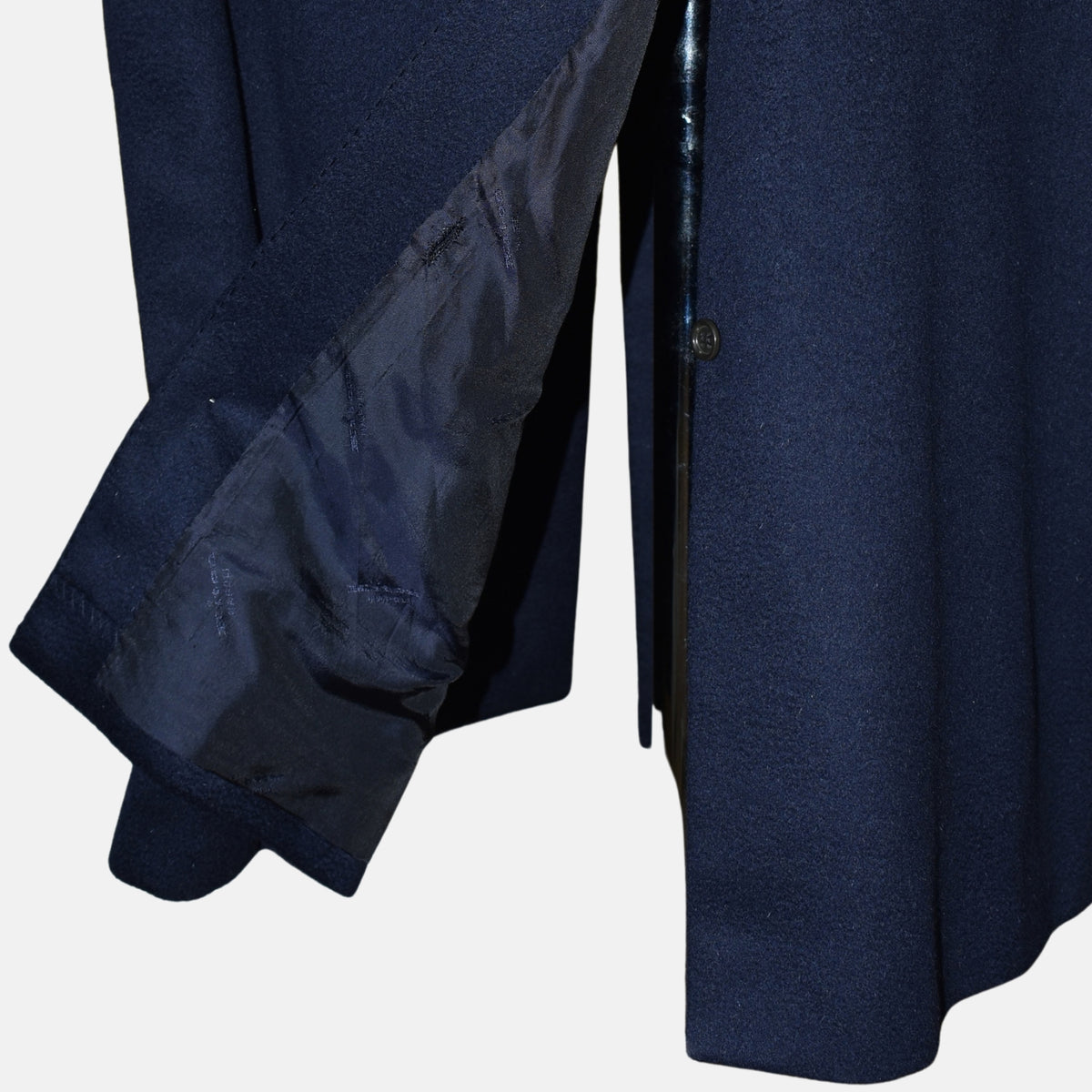 Navy Guanaco Coat (EU 52)