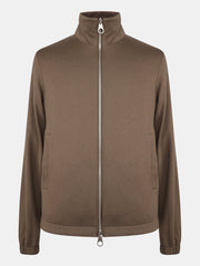 Acorn Brown Cashmere Bomber