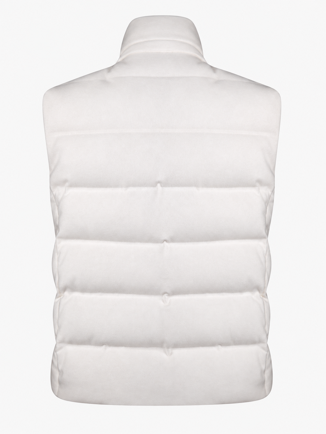 White Cashmere Down Gilet