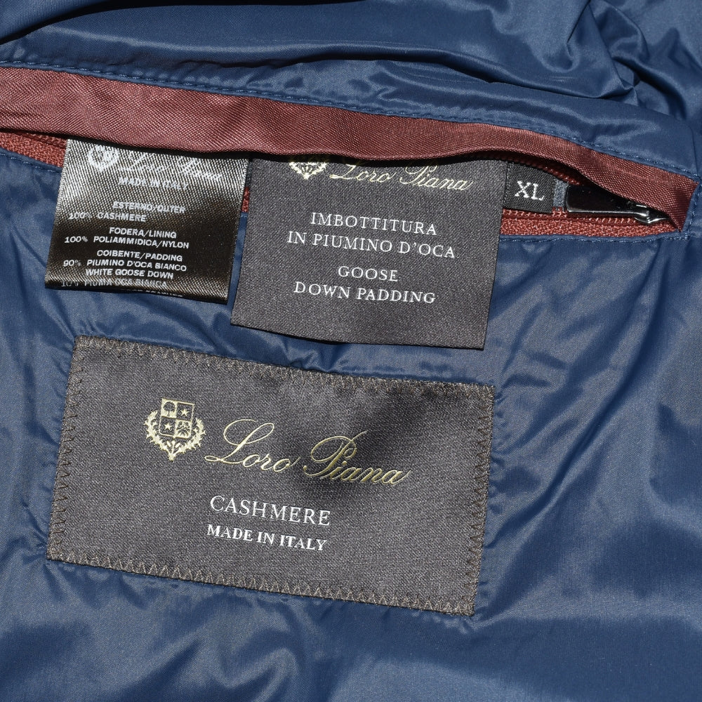 Down Jacket Grey Cashmere
