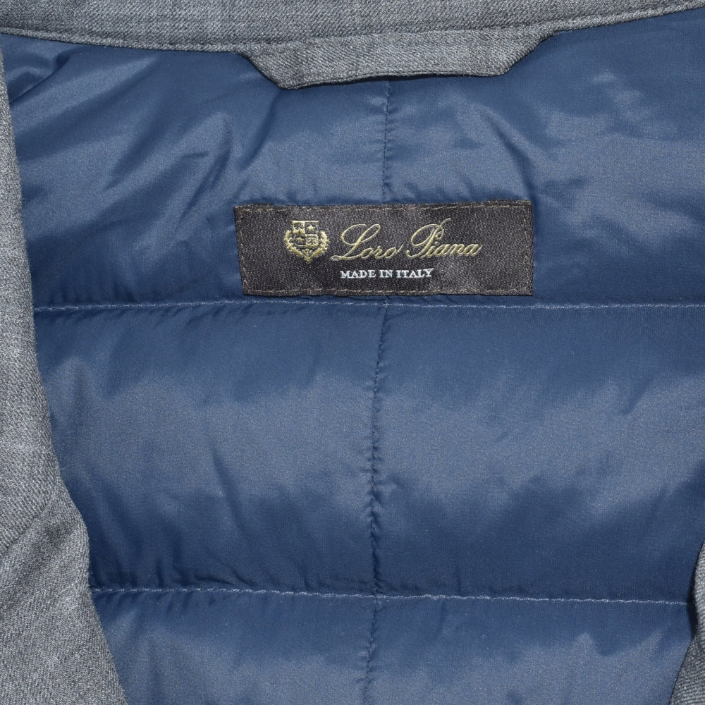 Down Jacket Grey Cashmere