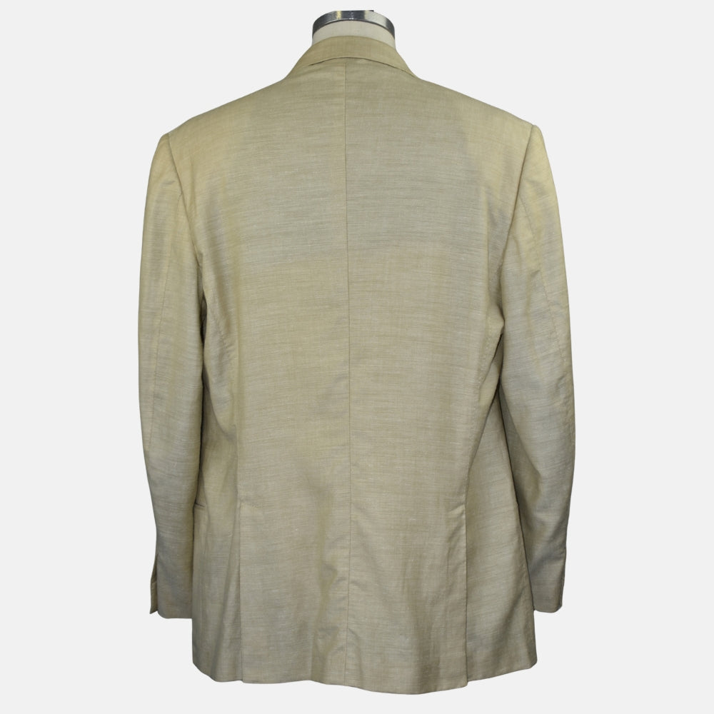 Beige Cashmere/Linen/Silk Blazer