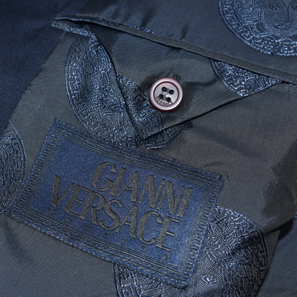 Navy Blue Suit Wool/Cashmere