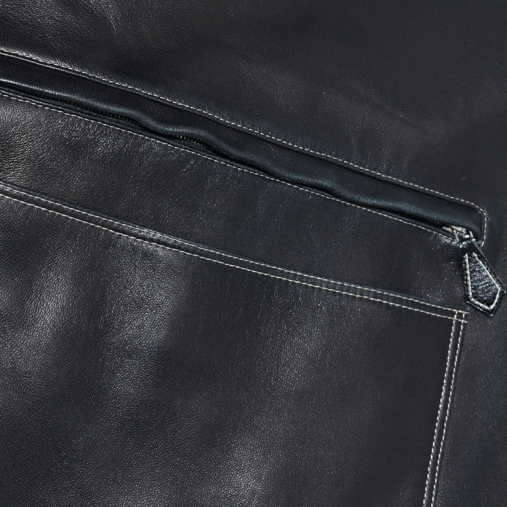 Dark Brown Leather Jacket