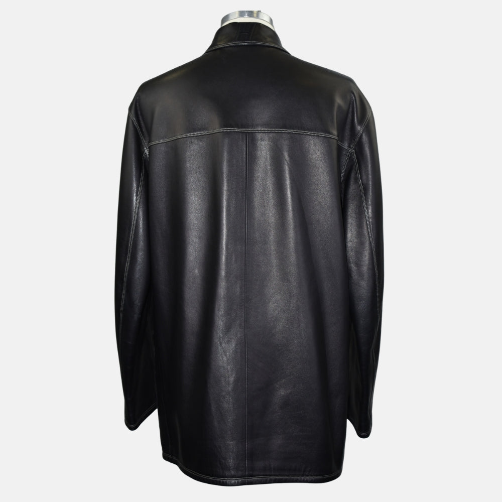 Dark Brown Leather Jacket