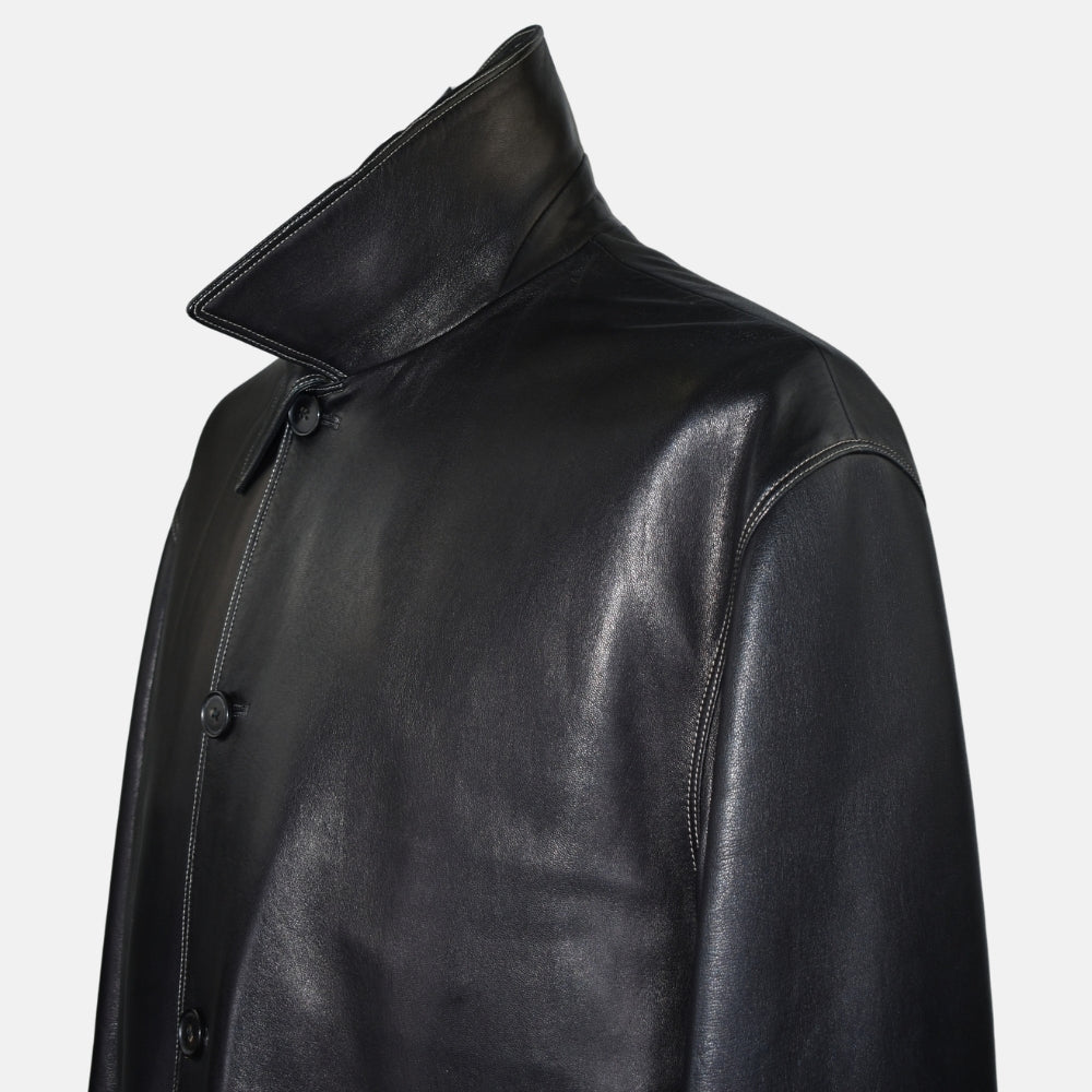 Dark Brown Leather Jacket