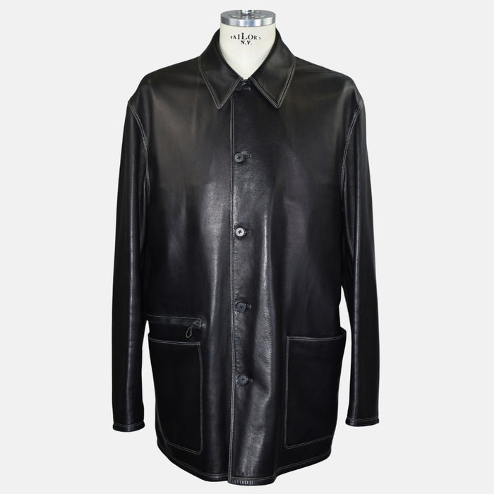 Dark Brown Leather Jacket