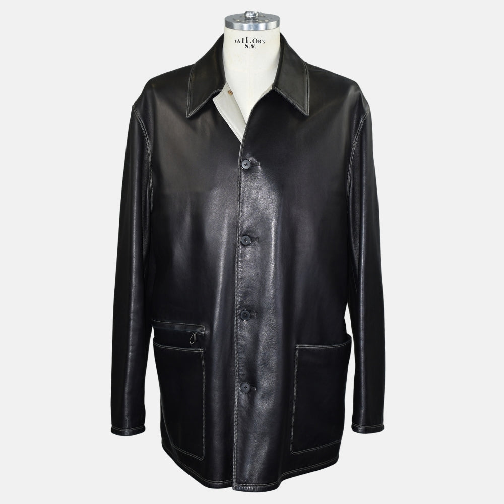 Dark Brown Leather Jacket
