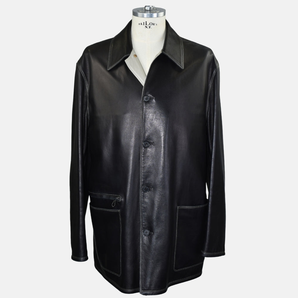 Dark Brown Leather Jacket