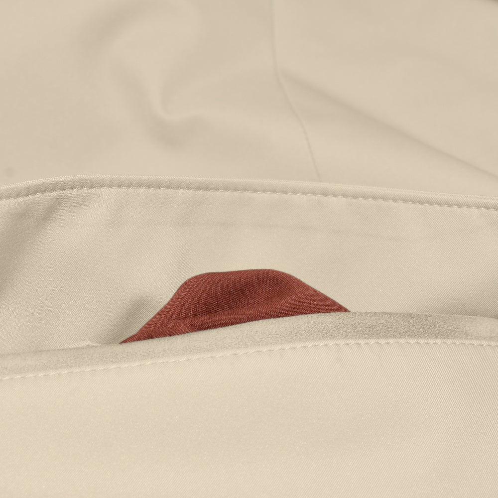 Beige Blazer Polyester Voyager