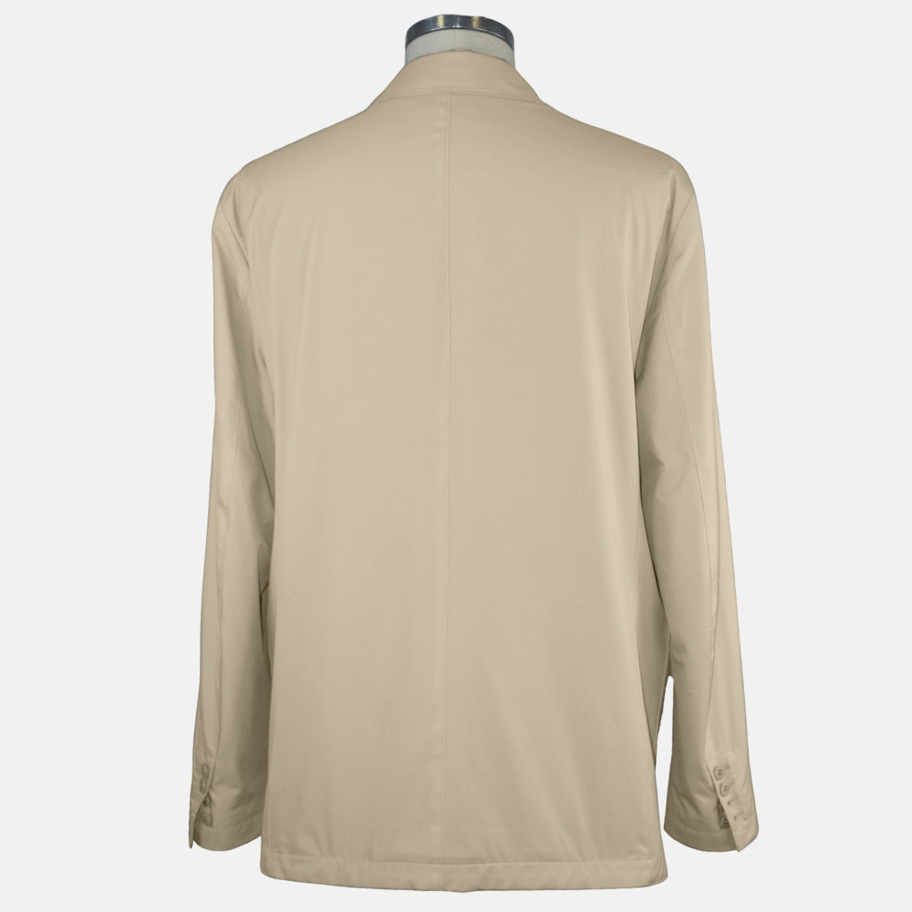 Beige Blazer Polyester Voyager