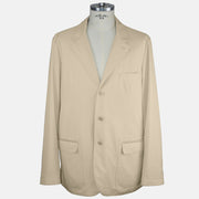 Beige Blazer Polyester Voyager