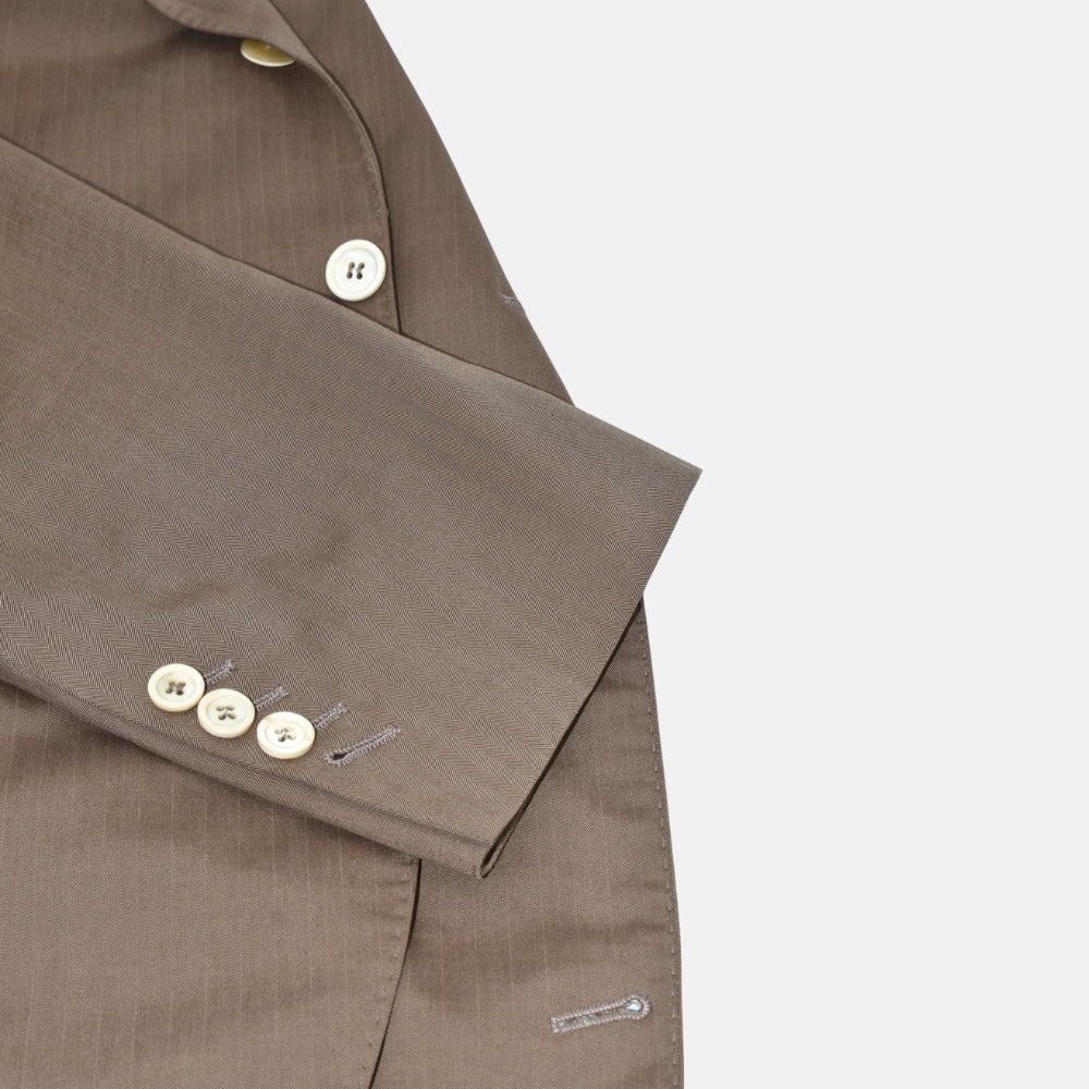 Brown Blazer Cotton 56