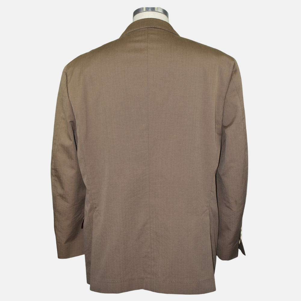 Brown Blazer Cotton 56