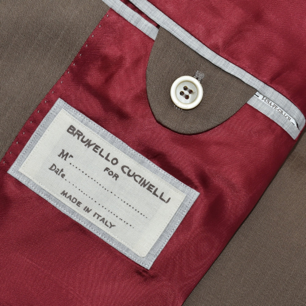 Brown Blazer Cotton 56