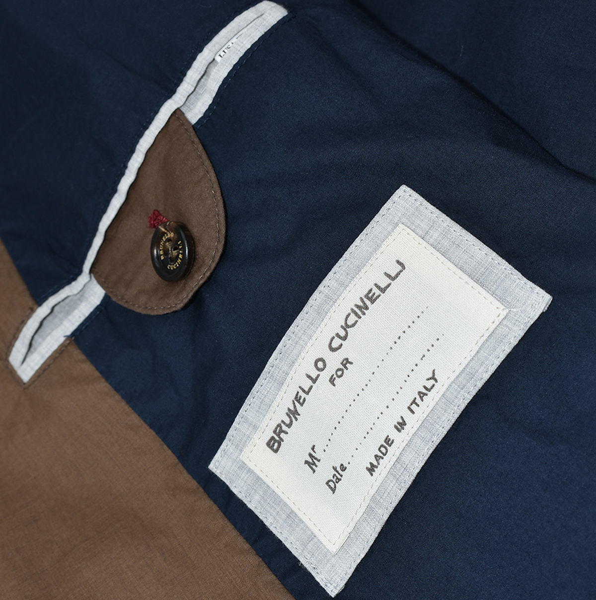 Brown Cotton Blazer