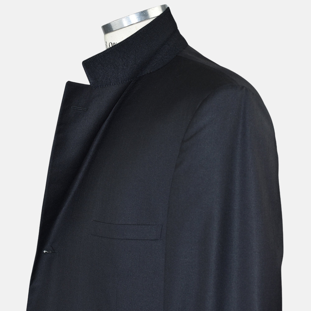 Black Wool/Silk Suit
