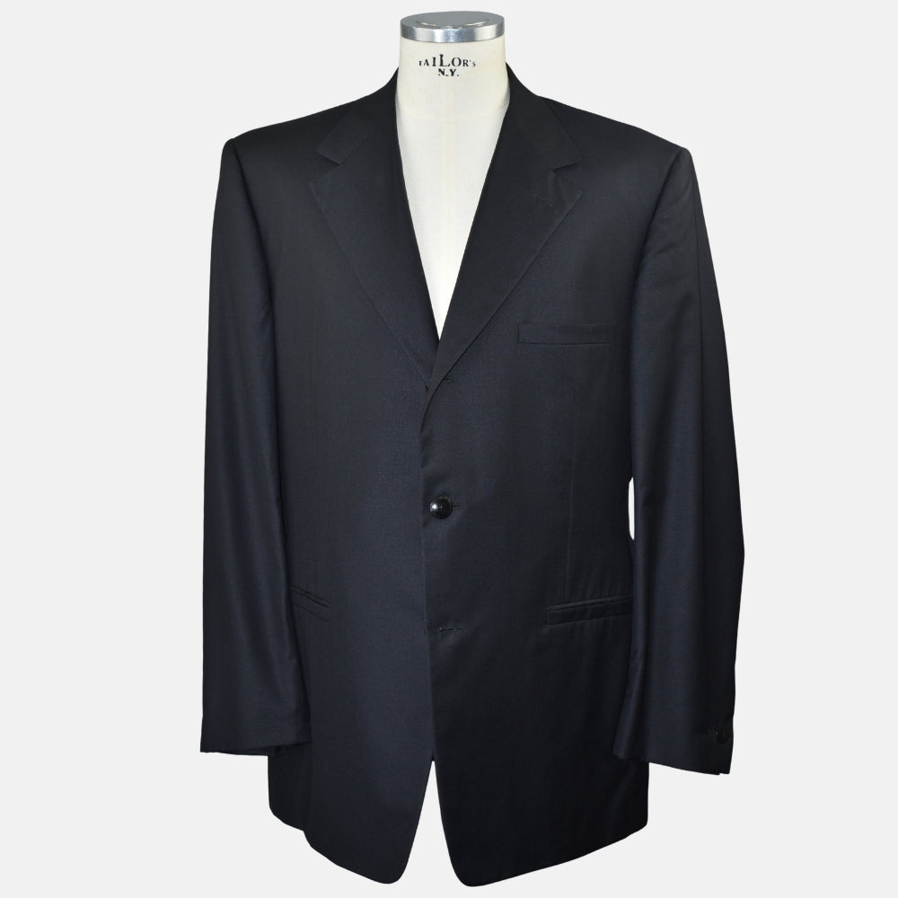 Black Wool/Silk Suit