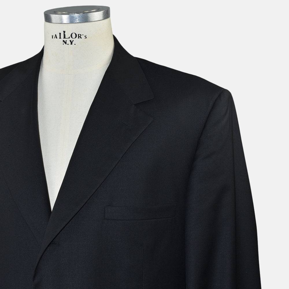 Black Wool/Silk Suit