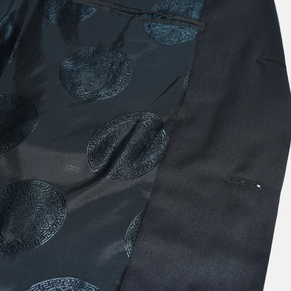 Black Wool/Silk Suit