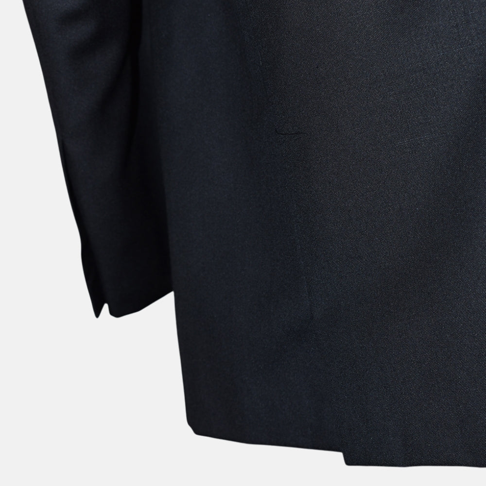 Black Wool/Silk Suit