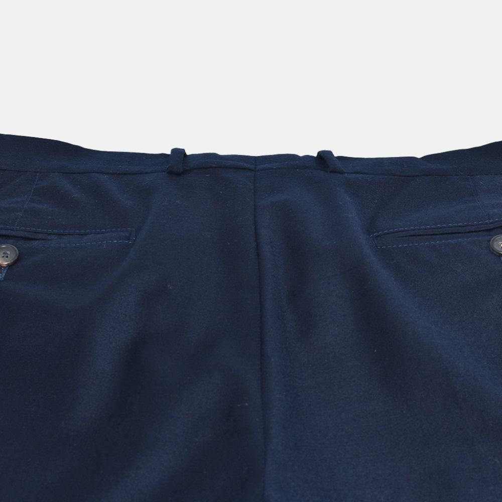 Navy Cashmere Suit Virgin Wool/Silk