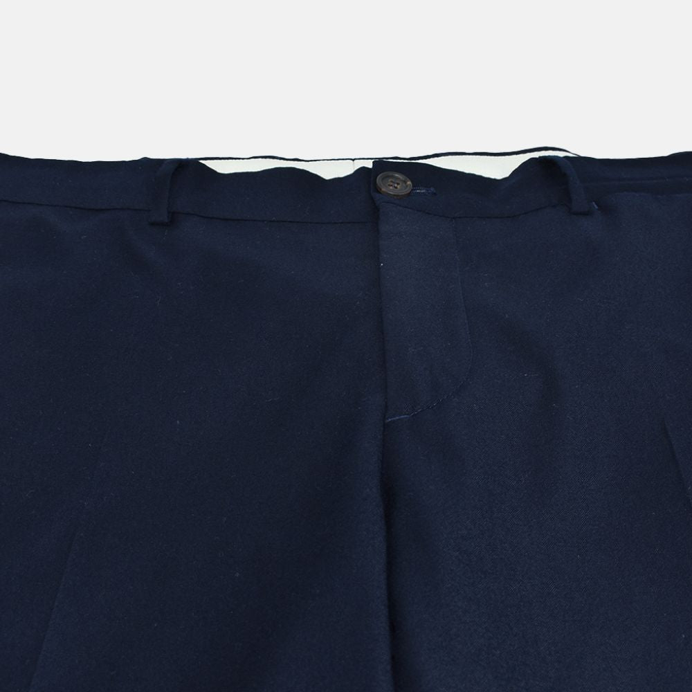 Navy Cashmere Suit Virgin Wool/Silk