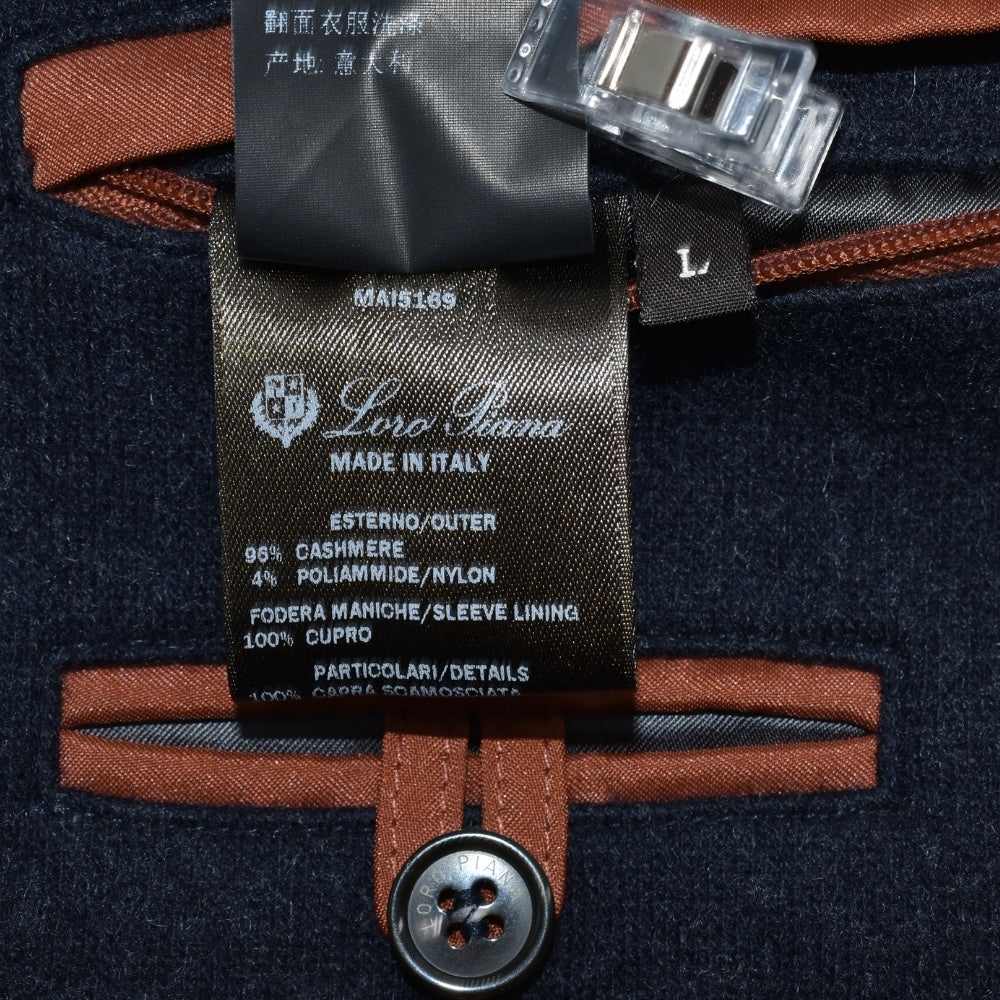 Navy Cashmere "Winter Voyager" Jacket