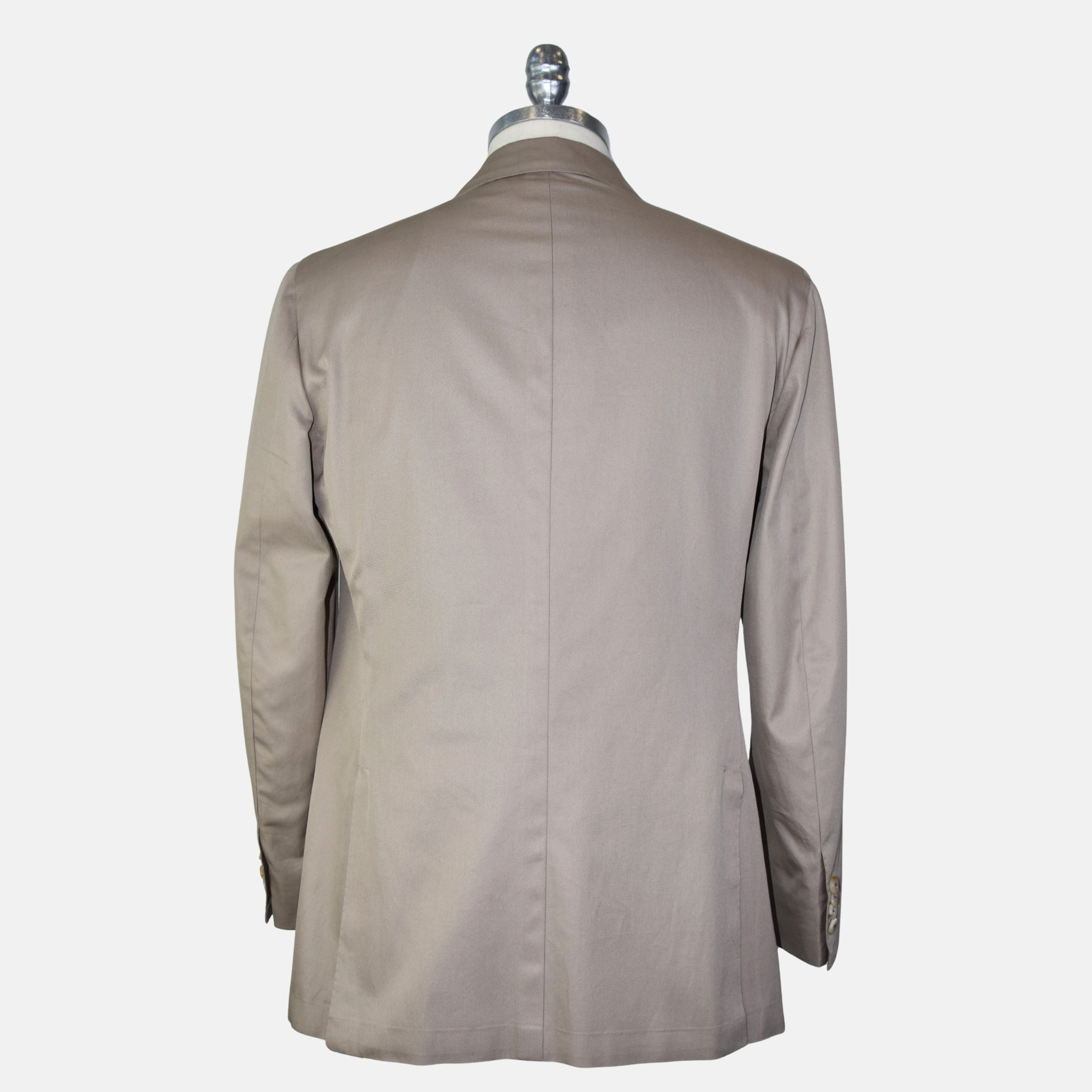 Beige Double Breasted Suit made of Cotton (EU 46, EU 48, EU 50, EU 52)