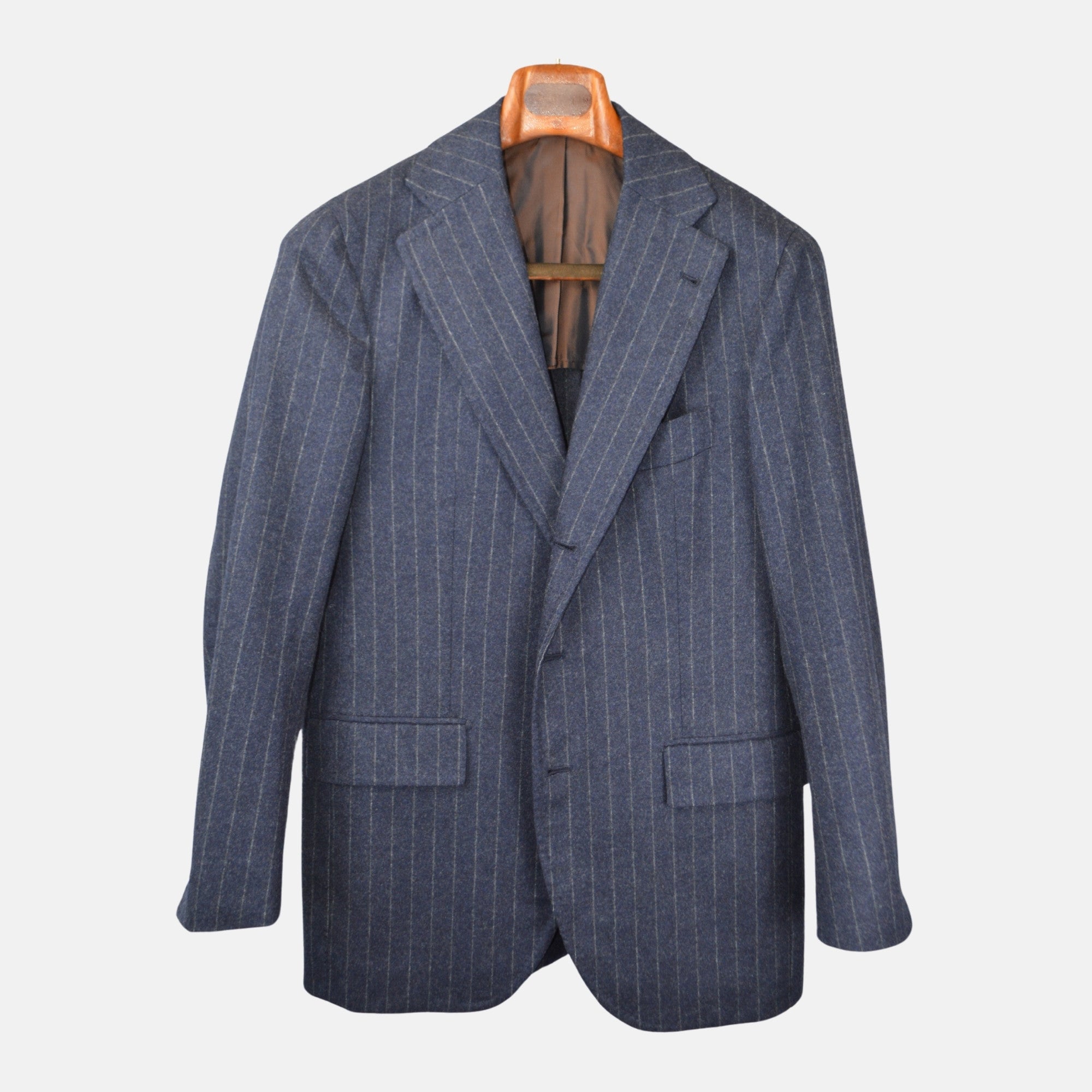 Blue Chalk Suit made of Wool (50)