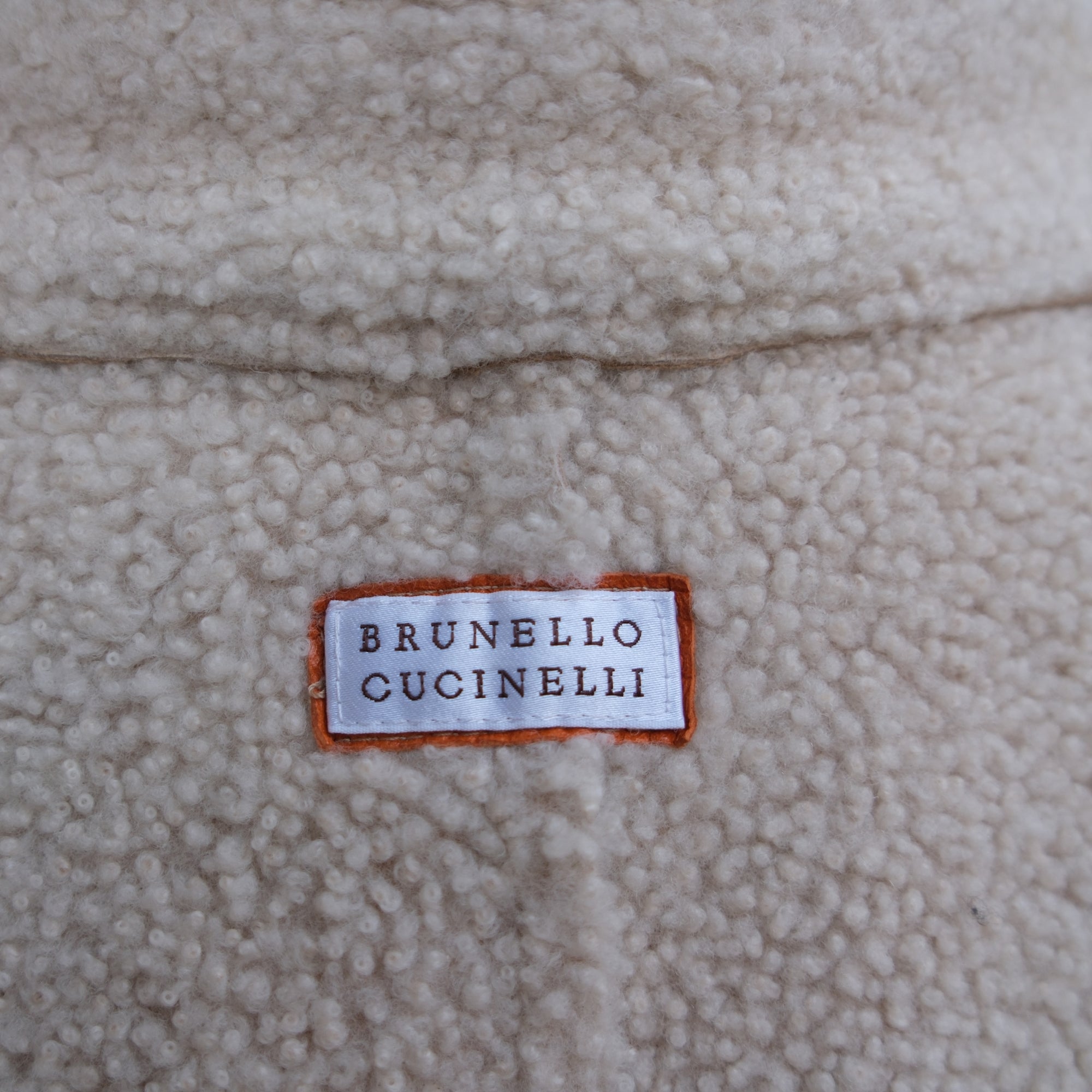 Beige Shearling Coat (M)