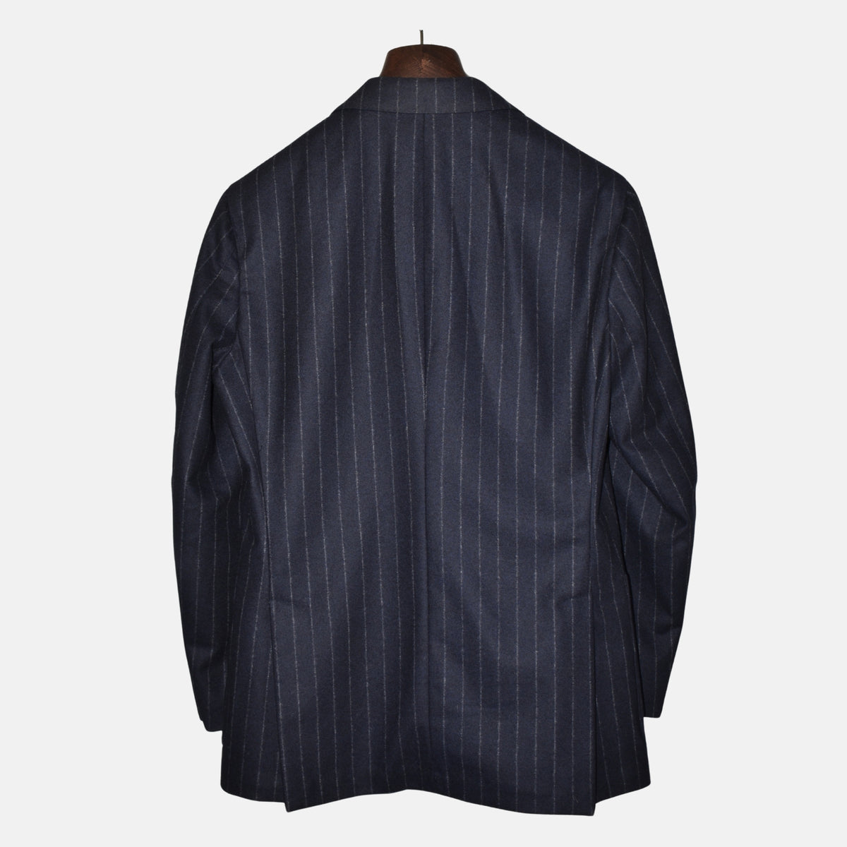 Navy Chalkstripe Suit made of Wool (EU 50)