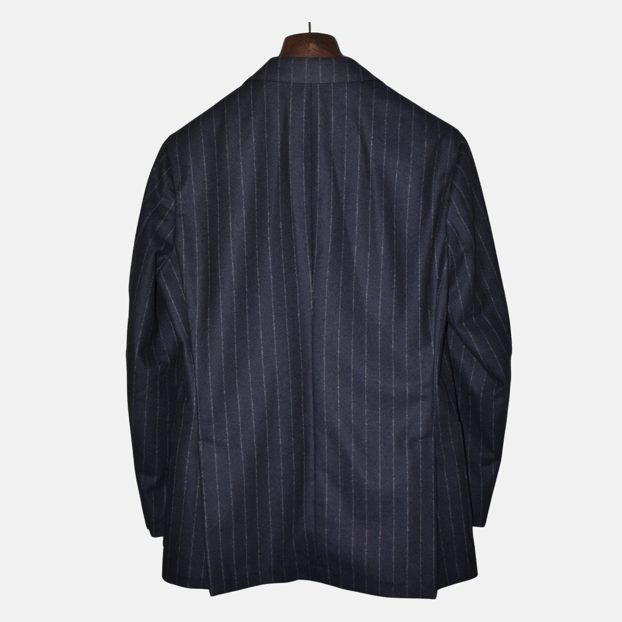 Navy Striped Suit made of Wool (EU 50)