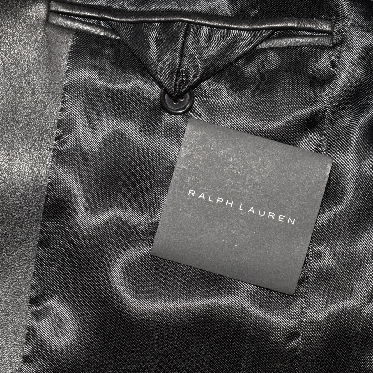 Black Leather Blazer (S)