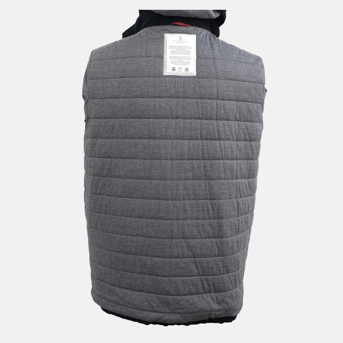 Brunello Cucinelli Cashmere Down Parka Navy (EU 46 / EU 48)