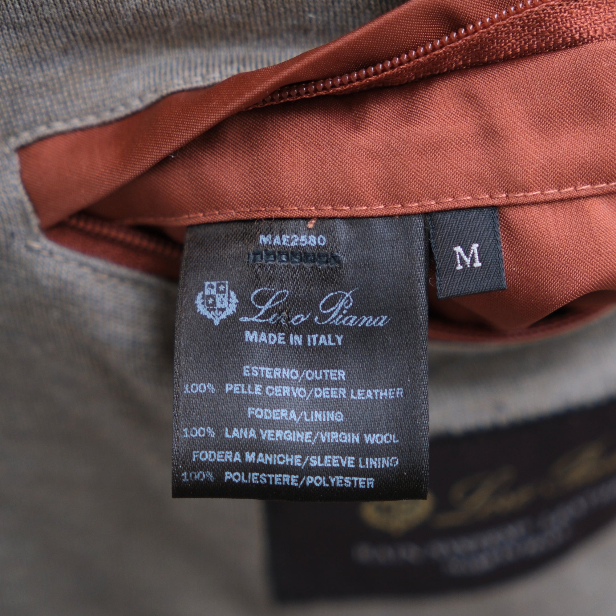 Brown Jacket made of Leather (M)