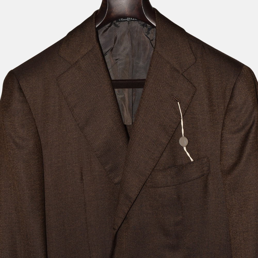 Brown Blazer made of Cashmere/Silk (EU 50)
