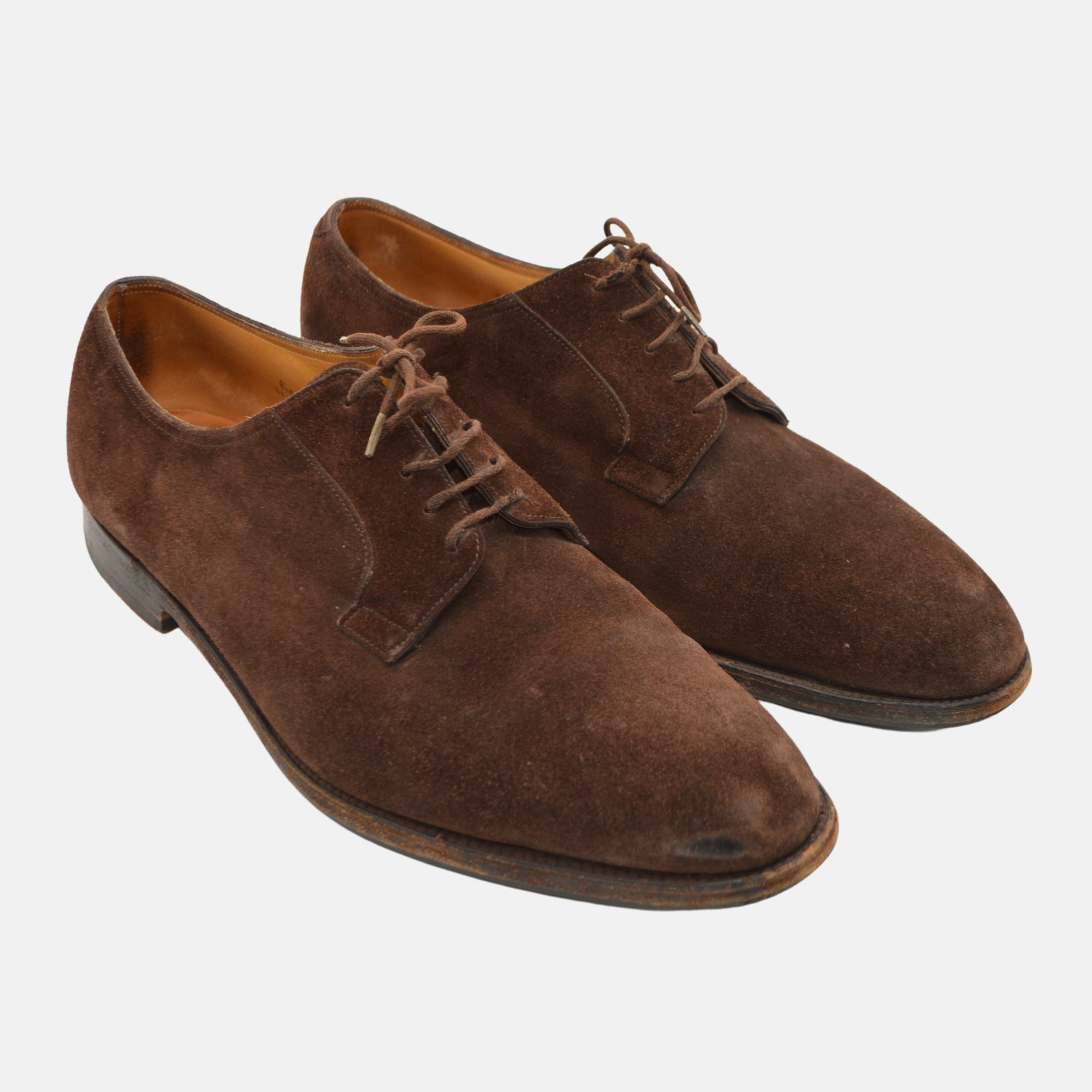 Brown Shoes made of Suede (EU 46)