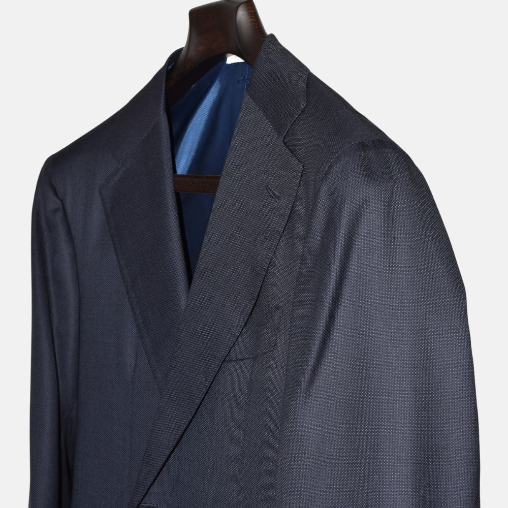 Midnight Blue Wool Blazer (EU 50)
