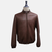 Brown Jacket made of Leather (M)