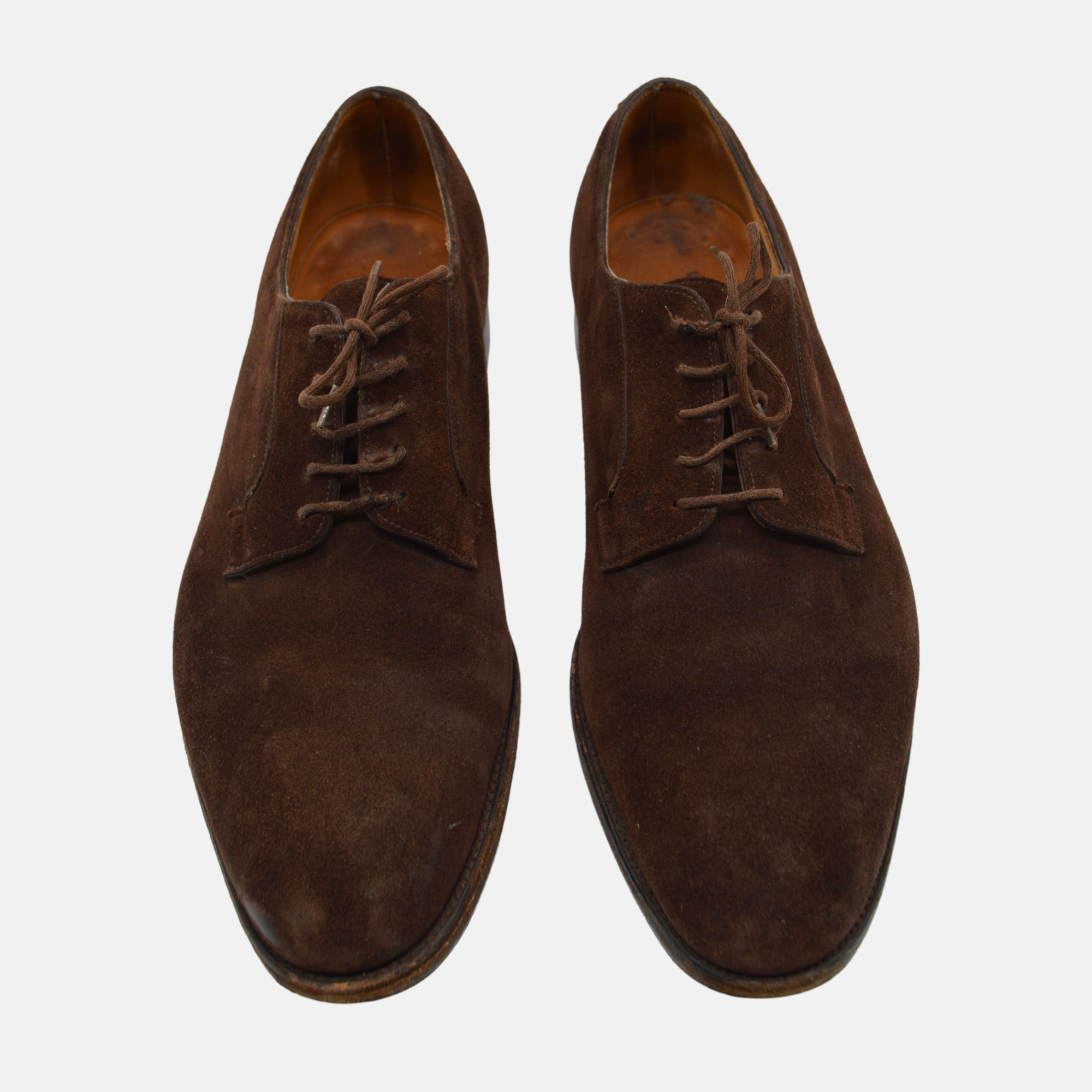 Brown Shoes made of Suede (EU 46)