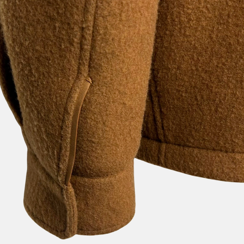 Brown Down Jacket made of Cashmere (EU 48)