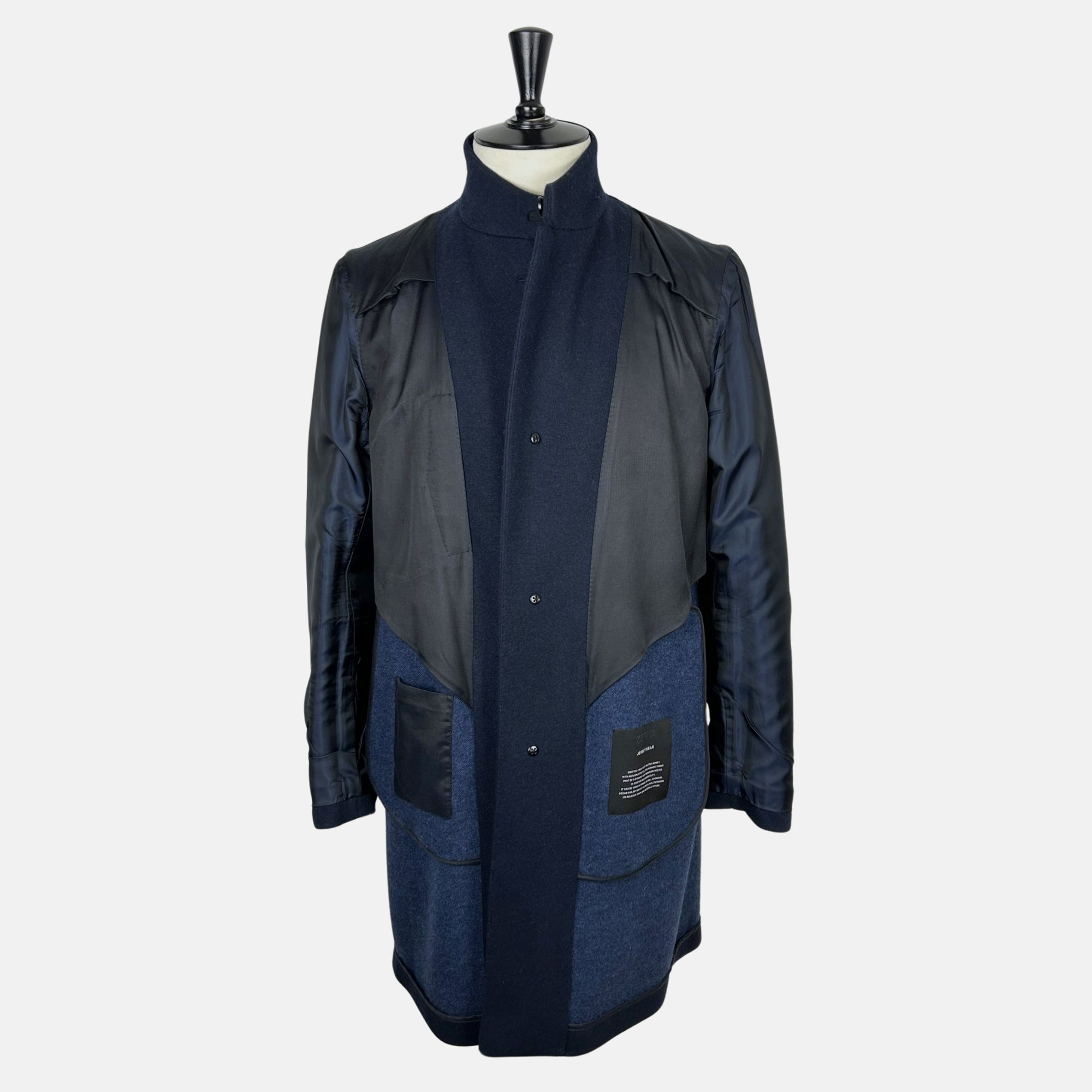 Navy Jerseywear Coat made of Cashmere (EU 50, EU 52, EU 56)