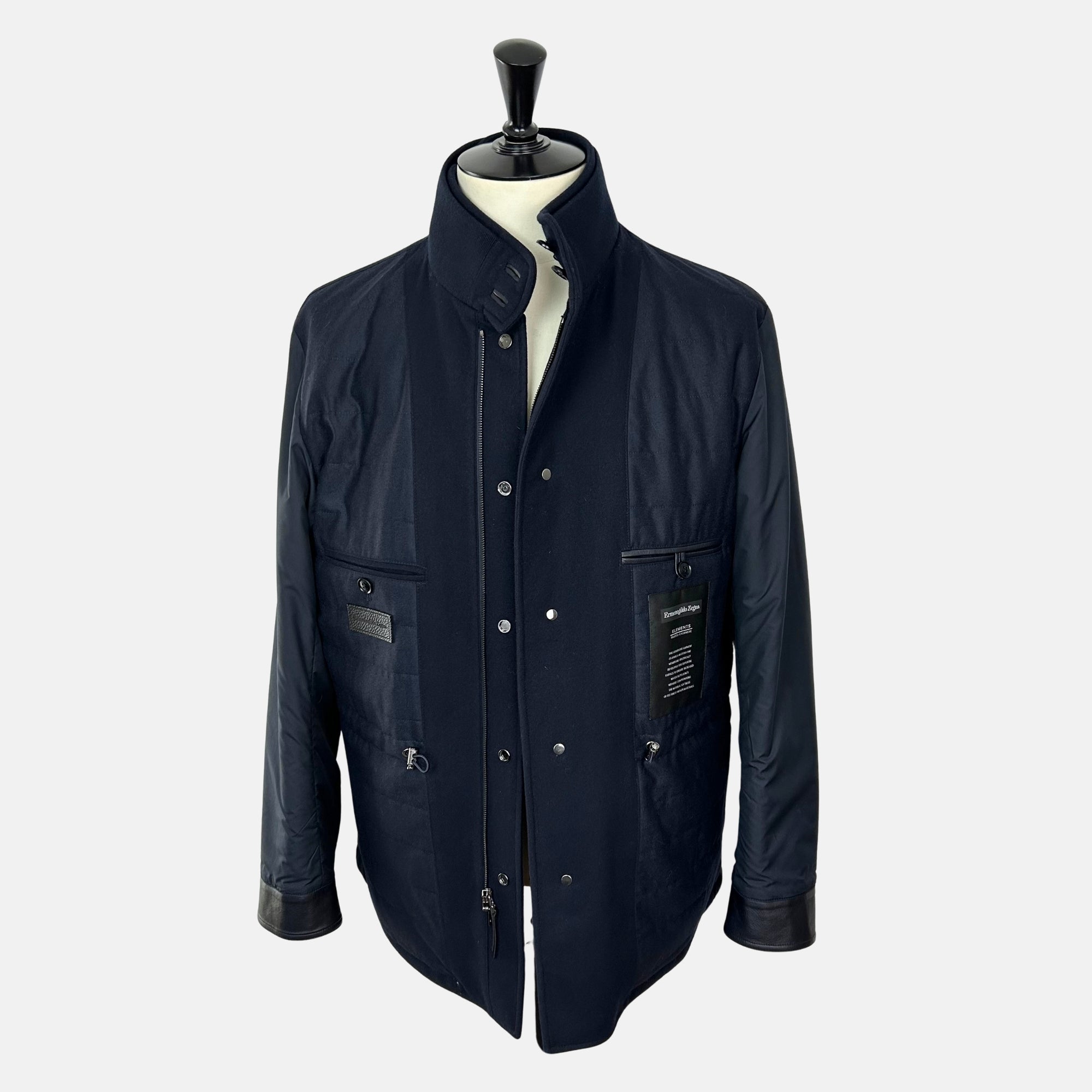 Navy  Jacket made of Wool/Cashmere (EU 56)