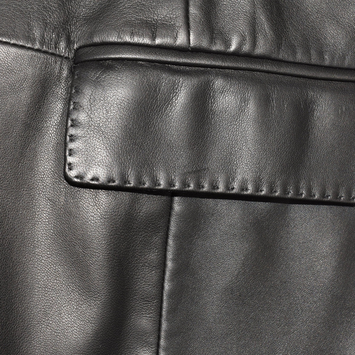 Black Leather Blazer (S)